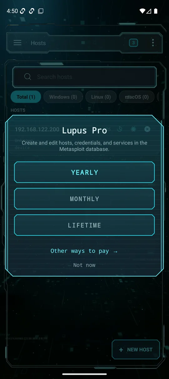 Lupus Pro upgrade card